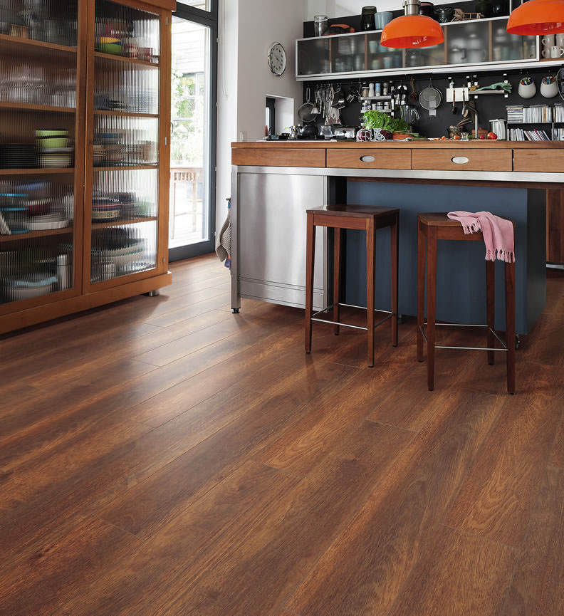 Laminat T100 LA 4V Merbau Macao  Int01