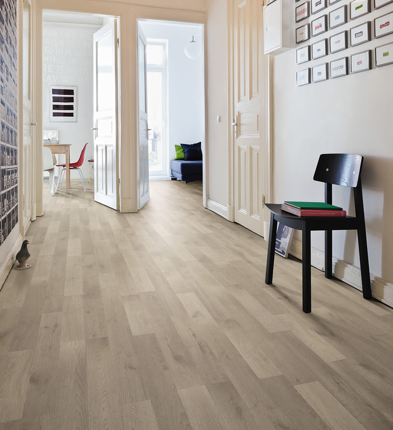 Laminat T75 2Stab Eiche Artico grau  Int01