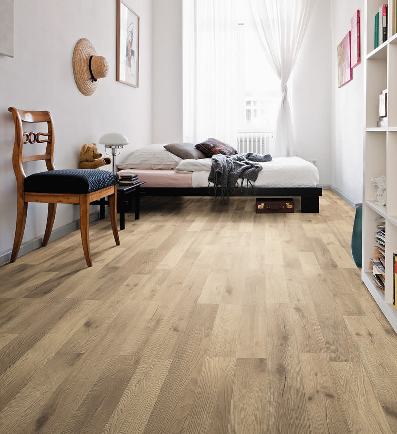 Laminat T75 2Stab Eiche Artico sand  Int01