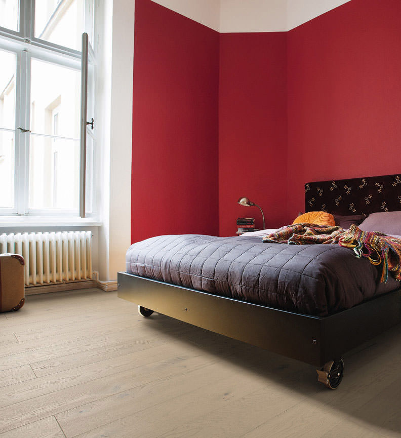 Parkett LA 4V Eiche Puro grau Markant struk  Int01