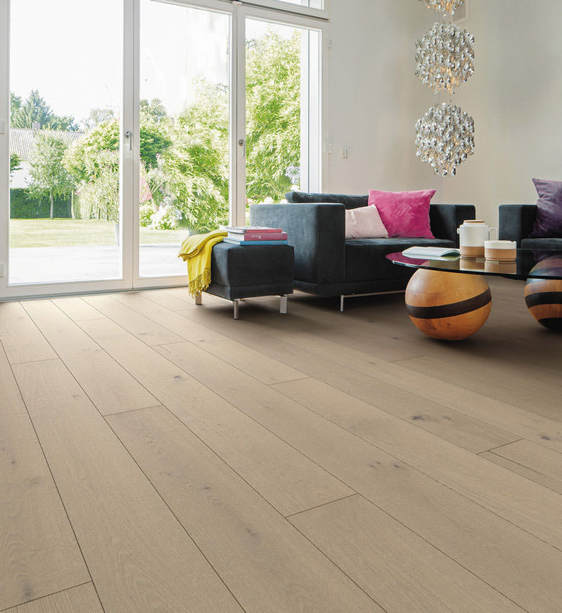 Parkett LA 4V Eiche Puro grau Sauvage struk  Int01