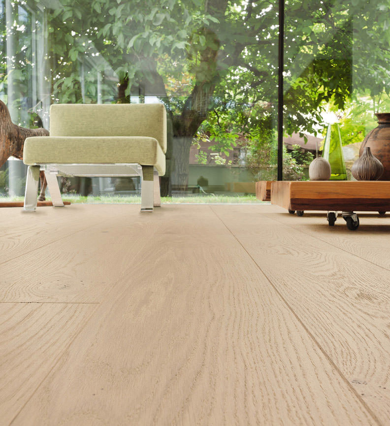 Parkett LA 4V Eiche Puro snow Sauvage struk  Int01