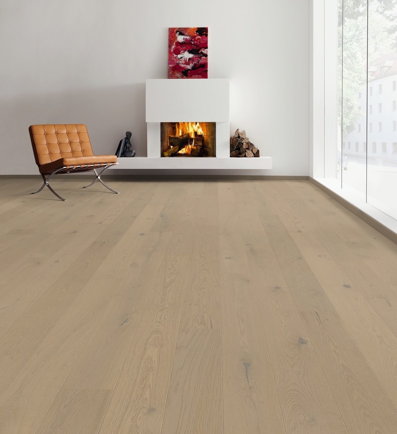  haro professional parkett landhausdiele 2v eiche sandgrau rustico strukturiert qv