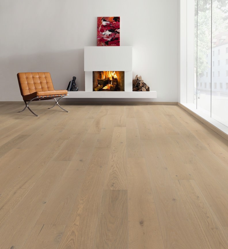  haro professional parkett landhausdiele 4v eiche sandgrau rustico strukturiert qv