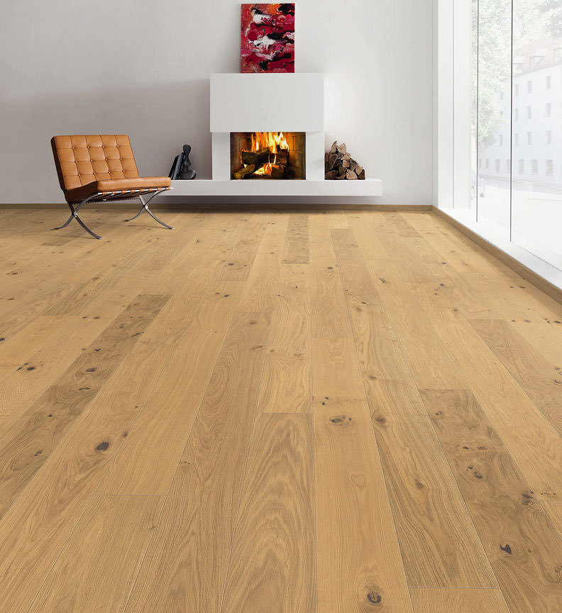 Parkett LA 4V Eiche Puro mountain Sauvage struk  QV