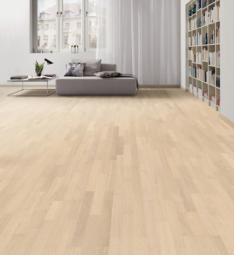 Parkett SB Eiche Puro snow Trend struk  QV