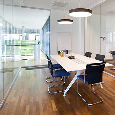 Fine parquet flooring creates a firm foundation in the abstract world of software development