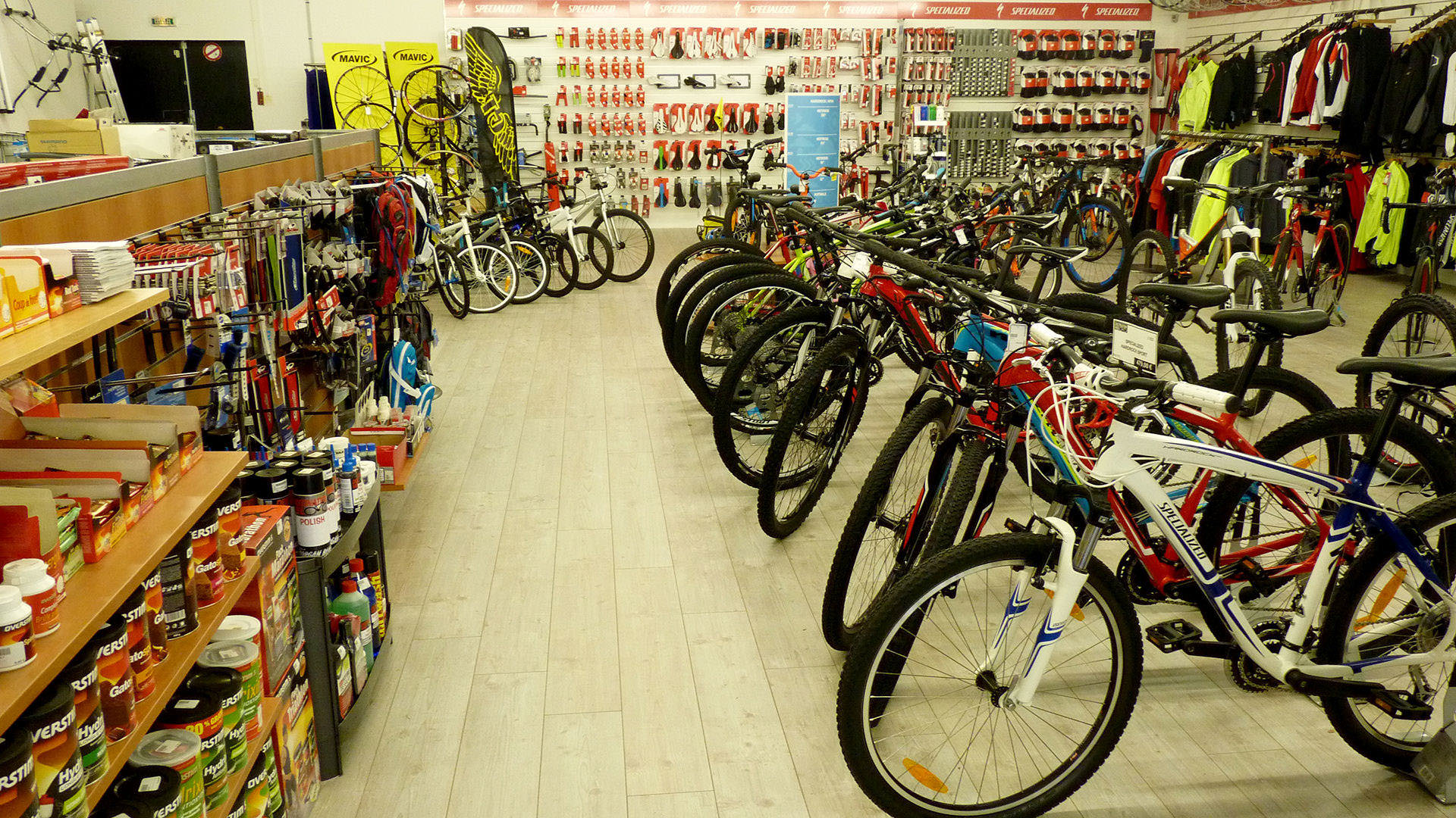 Bicycle Specialist Chooses Floor Covering Specialist