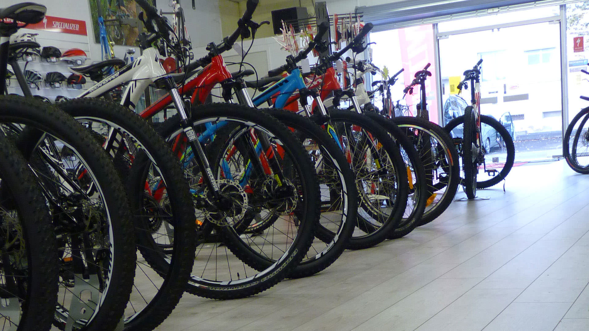 Bicycle Specialist Chooses Floor Covering Specialist