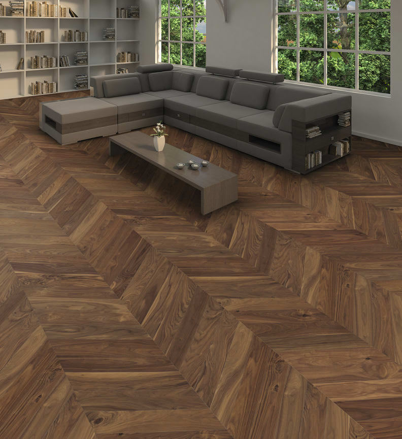  parkettmanufaktur by haro chevron 4v amerikanischer nussbaum selectiv qv